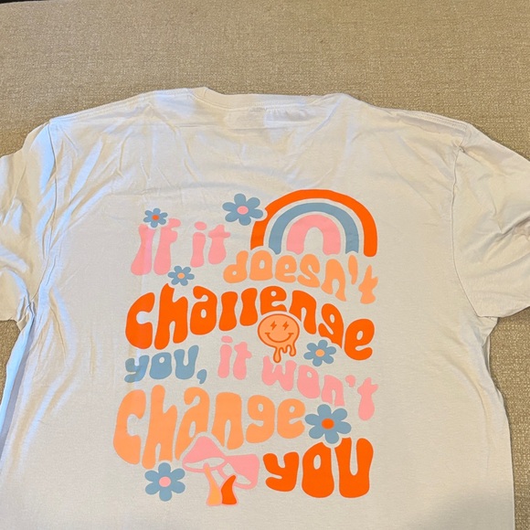 Colorful Graphic Woman’s Shirt - Picture 2 of 4